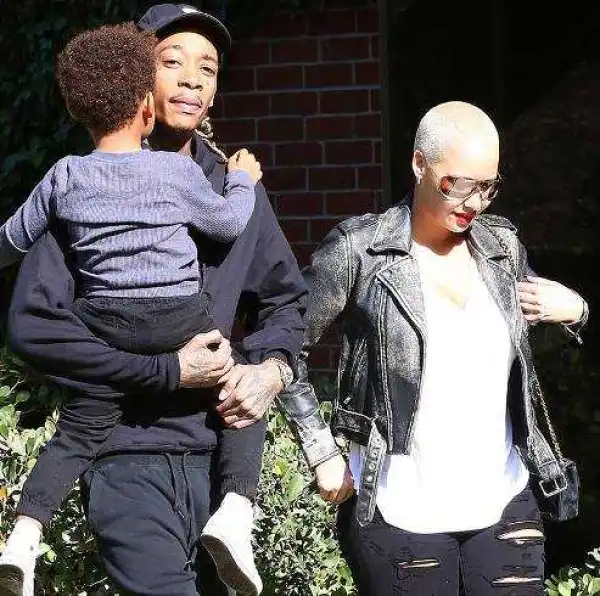 Getting back together? Amber Rose and Wiz Khalifa spend Thanksgiving together